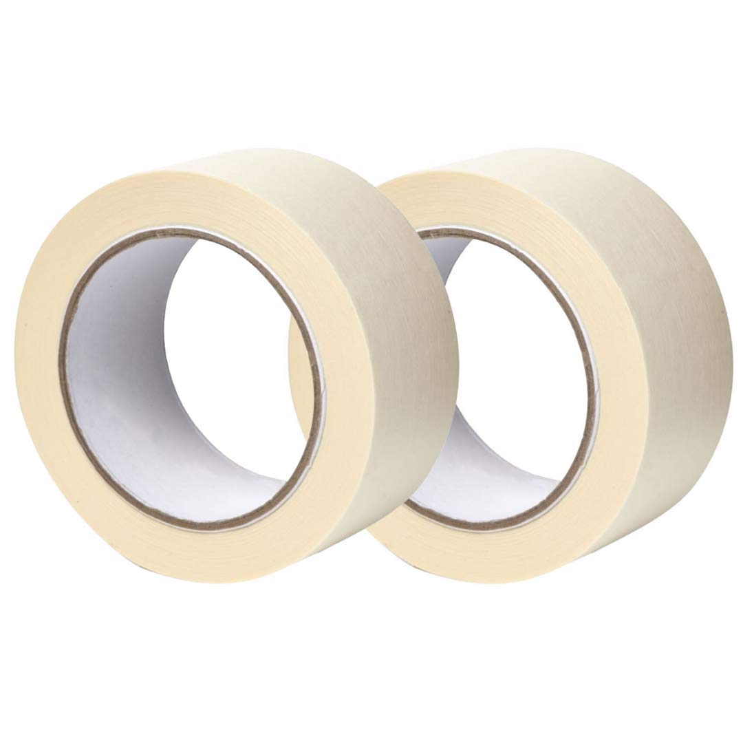 GTSE Masking Tape, 2 Pack, 2 inches x 55 Yards (164 ft), General